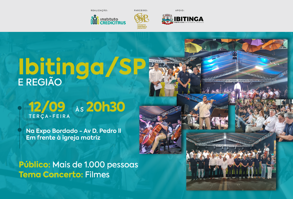 O mundo mágico do cinema passou por Ibitinga, SP!