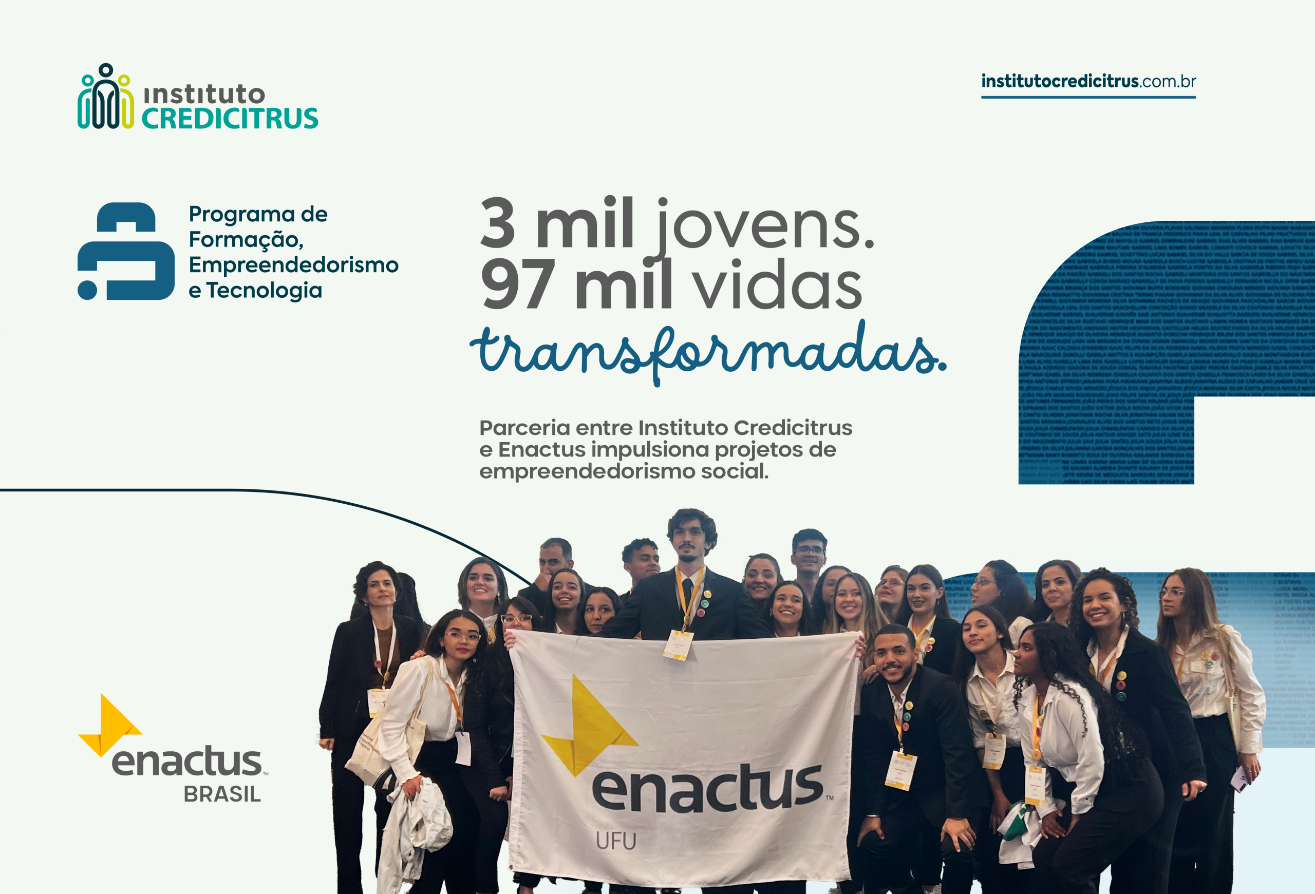 Juventude que transforma: mais de 3 mil estudantes brasileiros já impactaram 97 mil vidas com empreendedorismo social